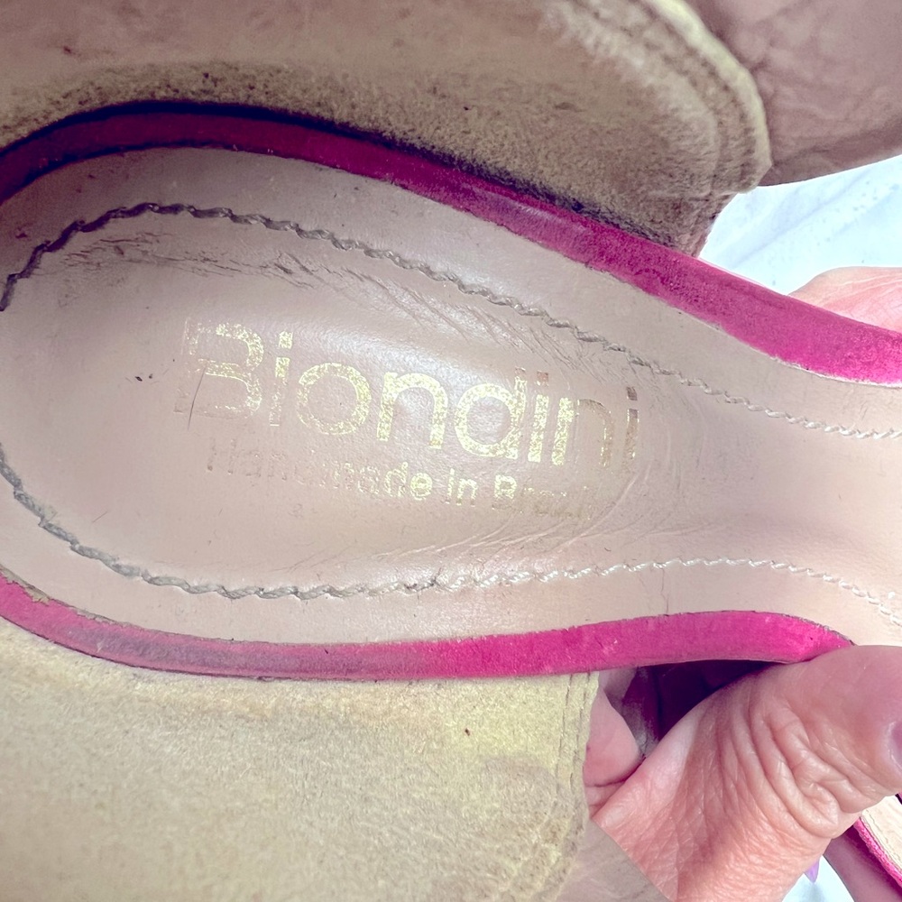 Biondini Summer Sandles - size 7 - 6inch heel - Picture 7 of 7